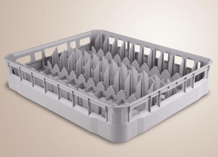 Tallerkenstativ til opvaskemaskine - 50 x 60 cm - 24 rum