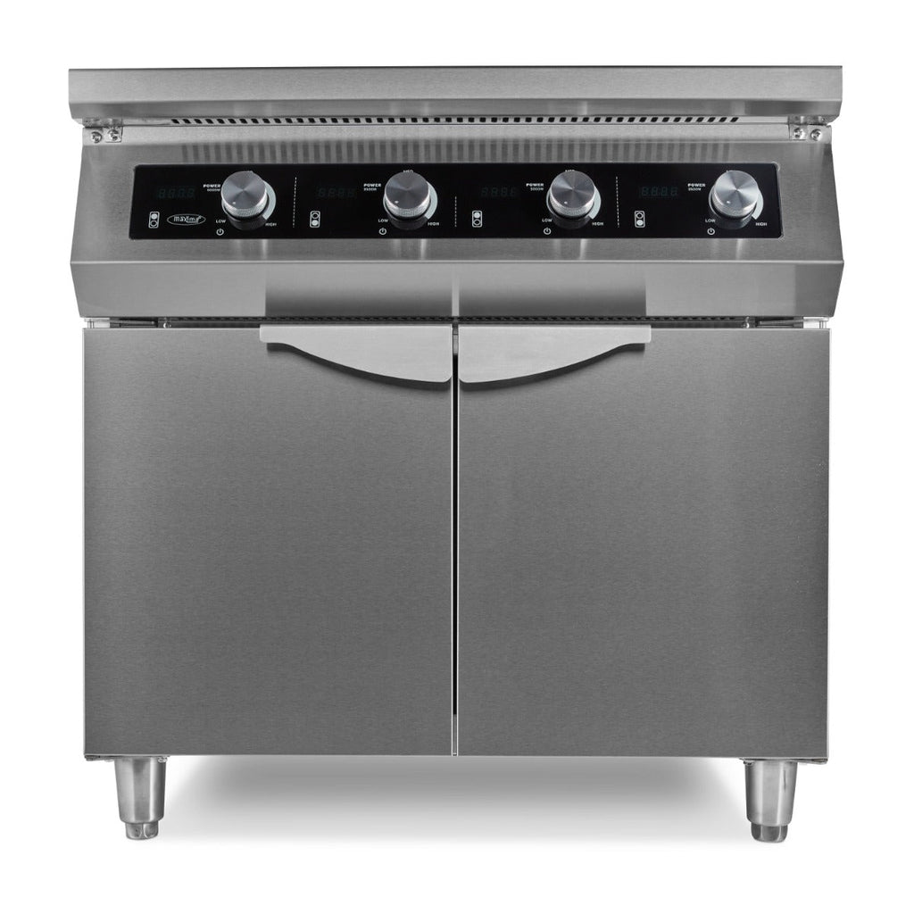Induktionskomfur 700 - 4 blus - 17000W - med understel