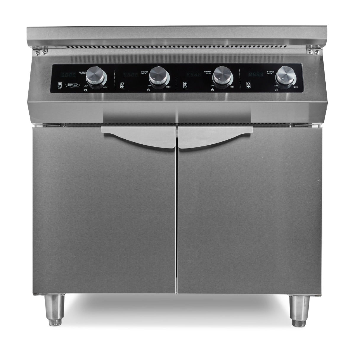 Induktionskomfur 700 - 4 blus - 17000W - med understel