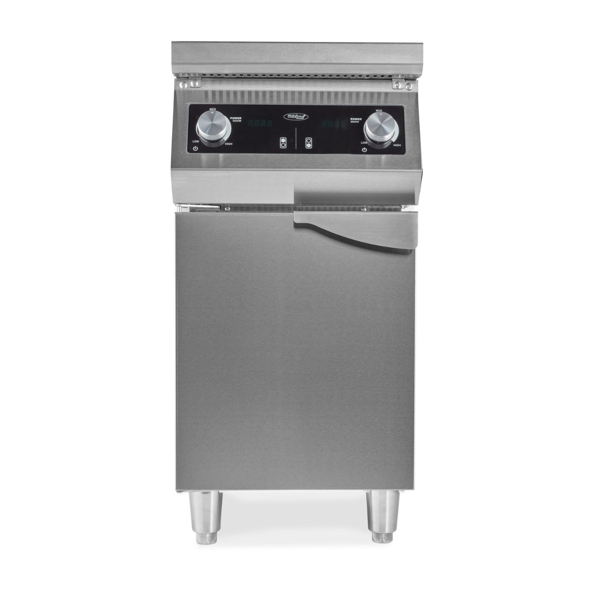 Induktionskogeplade 700 - 2 blus - 8500W - med understel