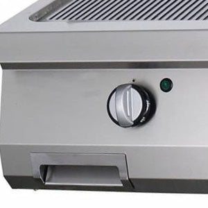 Heavy Duty Grillplade - Rillet - Dobbelt enhed - 70 cm dyb - Gas