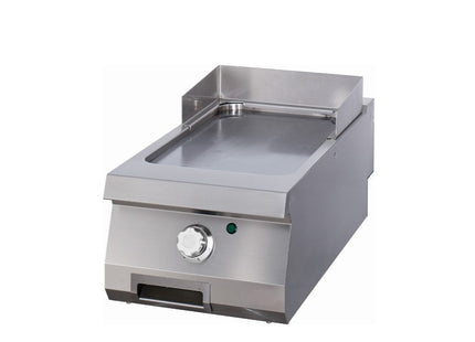Premium bageplade - Glat - Enkelt enhed - 90 cm dyb - Elektrisk