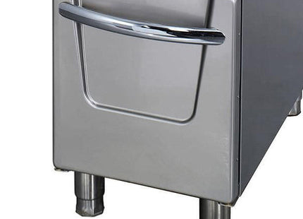 Premium friture - 1 x 22L - Enkelt enhed - 90 cm dyb - med aftapningshane - Gas