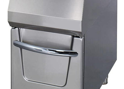Premium friture - 1 x 22L - Enkelt enhed - 90 cm dyb - med aftapningshane - Gas