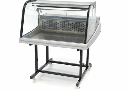 Displaykøleskab - 175L - 92cm - med stativ