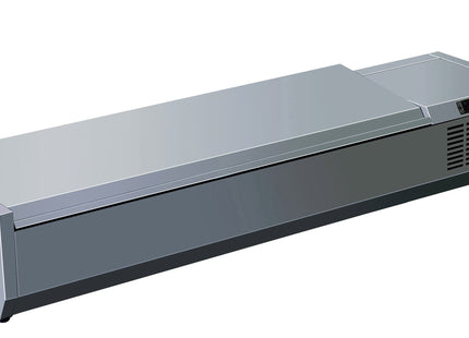 Kølebord Top Display med låg - 1/3
model VRX 1500 S/S