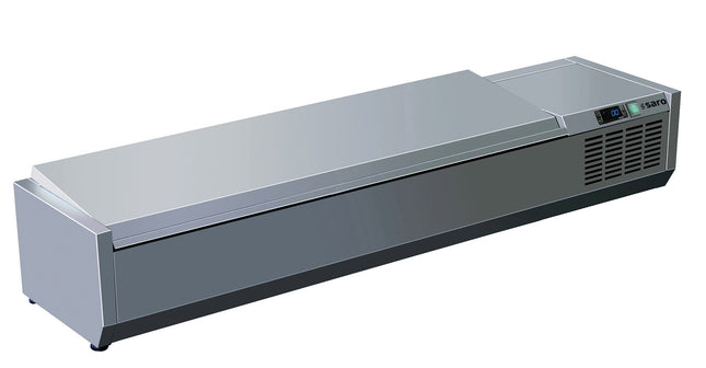 Kølebord Top Display med låg - 1/3
model VRX 1500 S/S