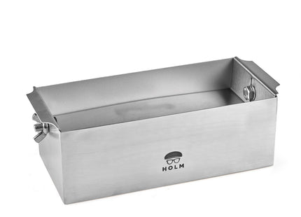Rullepølsepresse 21 x 10 x 7,5 cm 18/8 stål - 4 stk