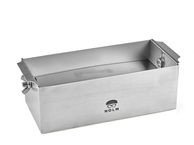 Rullepølsepresse 21 x 10 x 7,5 cm 18/8 stål - 4 stk