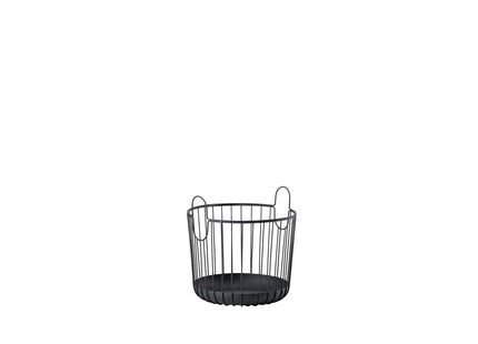 Kurv Inu 30 x 30,5 cm Black Metal - 4 stk