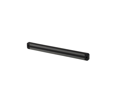 Knivmagnet 33x3,5 cm sort stål - 6 stk