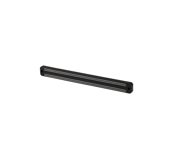 Knivmagnet 33x3,5 cm sort stål - 6 stk