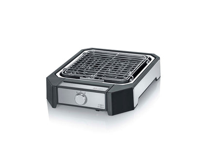 Steakgrill 2300 watt Sort/sølv - 4 stk