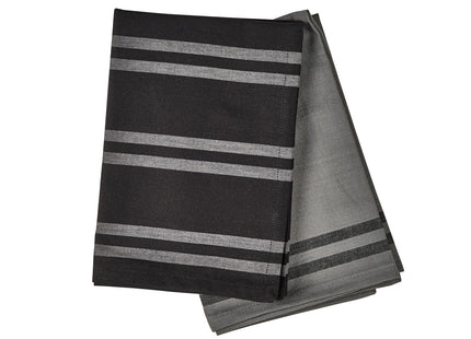 Viskestykke 50x70 Soft Black 2 stk. - 6 sæt