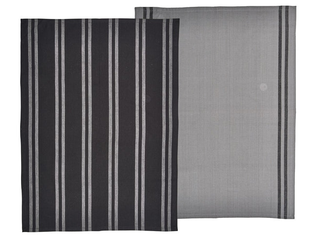 Viskestykke 50x70 Soft Black 2 stk. - 6 sæt