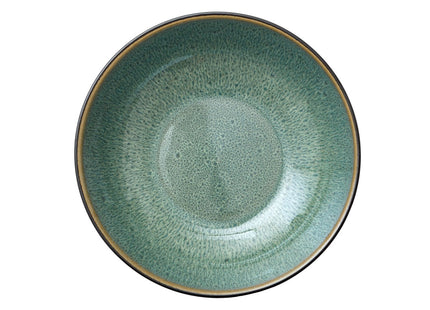 Pastaskål 20cm Sort/Grøn BITZ - 6 stk