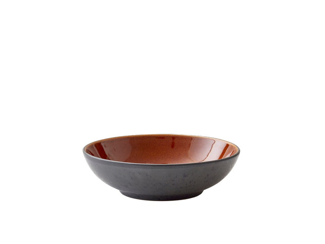 Pastaskål 20cm Sort/Amber BITZ - 6 stk