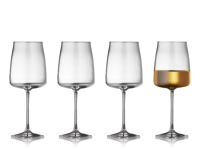Hvidvinsglas Zero 43 cl 4 stk. - 4 pakker