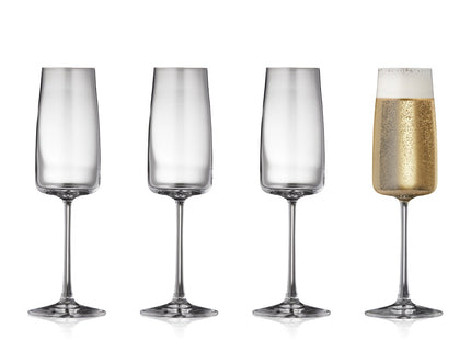 Champagneglas Zero 30 cl 4 stk. - 4 pakker