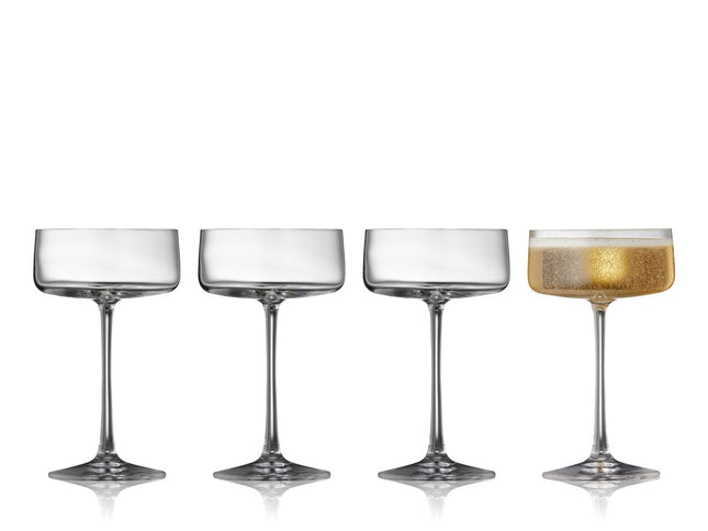 Champagneskål Zero 26 cl 4 stk. - 4 pakker