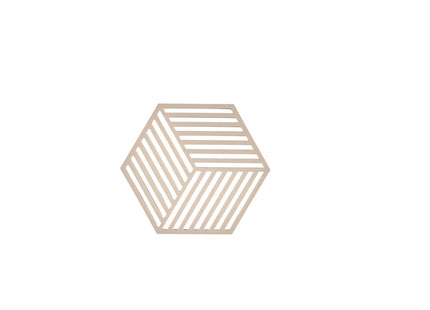 Bordskåner Hexagon Desert - 12 stk