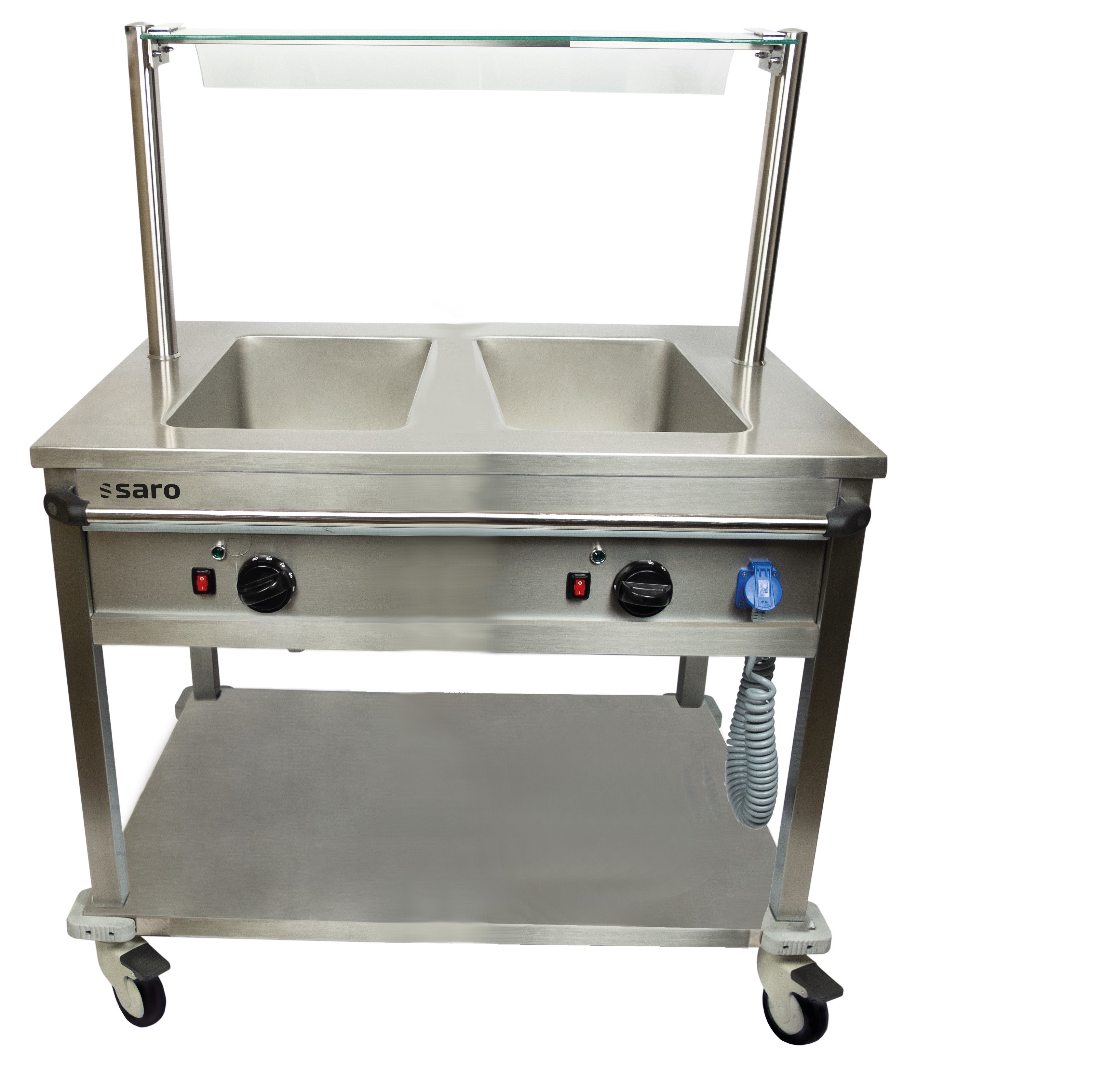 SARO Bain Marie trolley model BTS-2