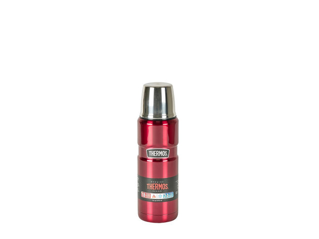 Termoflaske Stainless King 470 ml Mørk rød
