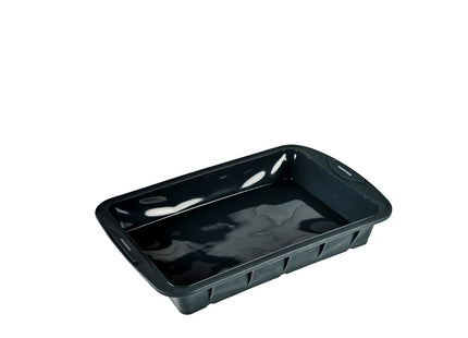 Bageform 39 x 25 x 6 cm Grå Silikone