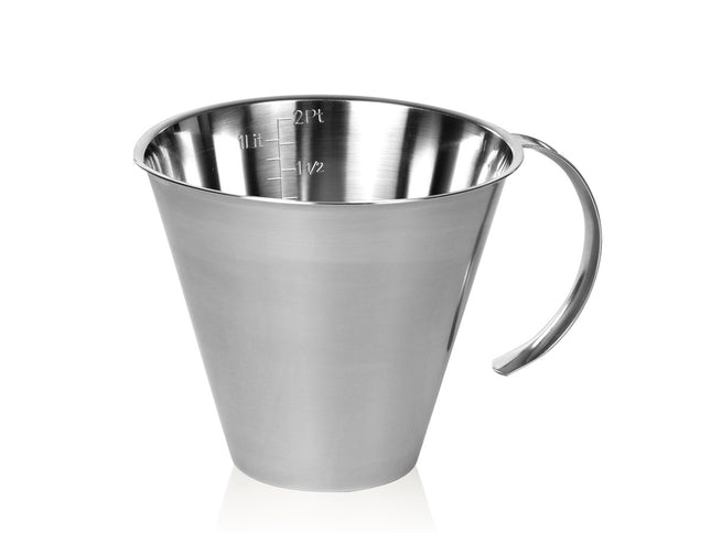 Målekande 1liter  stål Funktio - 5 stk