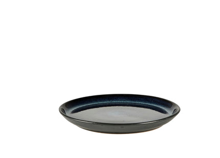 Tallerken Gastro 17cm Sort/Mørkblå BITZ - 6 stk