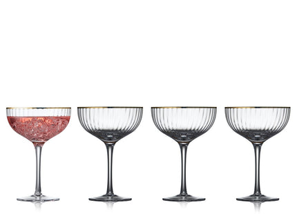 Cocktailglas Palermo Gold 31,5 cl 4 stk - 4 pakker