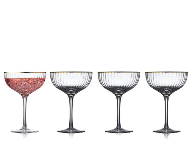 Cocktailglas Palermo Gold 31,5 cl 4 stk - 4 pakker