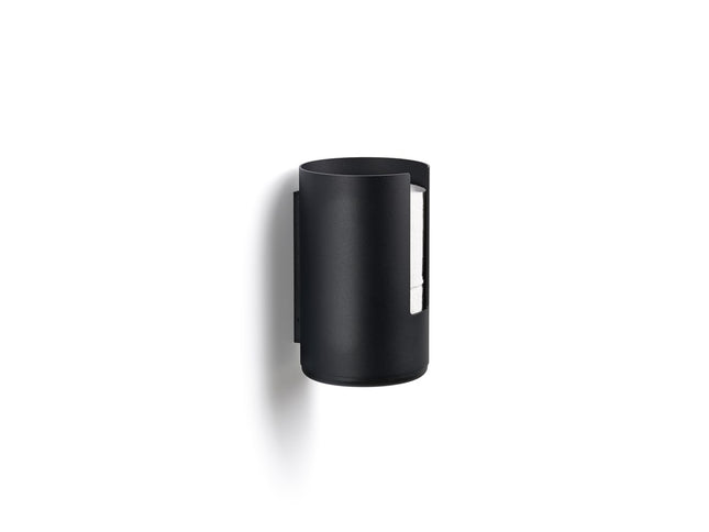 Toiletpapiropbevaring til væg Rim D13x21 Black - 2 stk