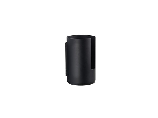 Toiletpapiropbevaring til væg Rim D13x21 Black - 2 stk