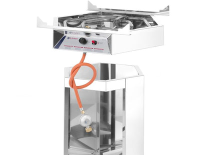 Gasgrill Fiesta 800, HENDI, 7kW, 800x800x(H)900mm