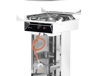 Gasgrill Fiesta 800, HENDI, 7kW, 800x800x(H)900mm