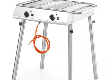 Xantos gasgrill, HENDI, 9,5kW, 770x710x(H)870mm
