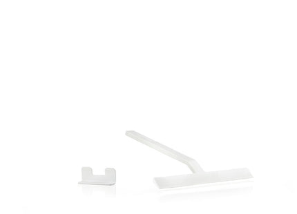 Skraber m. holder Rim 22cm White - 6 stk