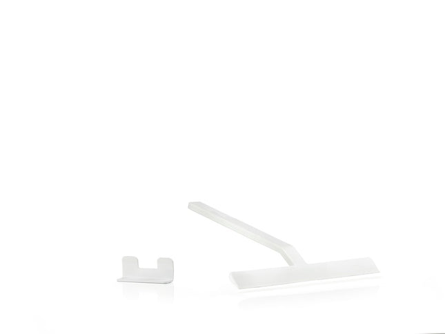 Skraber m. holder Rim 22cm White - 6 stk