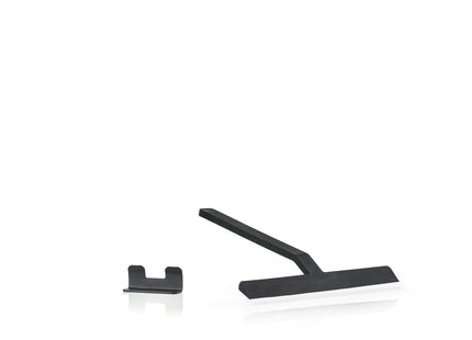 Skraber m. holder Rim 22cm Black - 6 stk