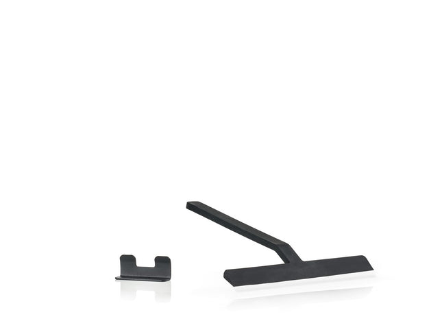 Skraber m. holder Rim 22cm Black - 6 stk