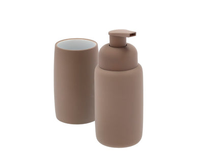 Sæbedispenser Mono Taupe - 6 stk