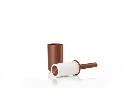 Fnugrulle inkl. 1 rulle Singles Cocoa Brown - 6 stk