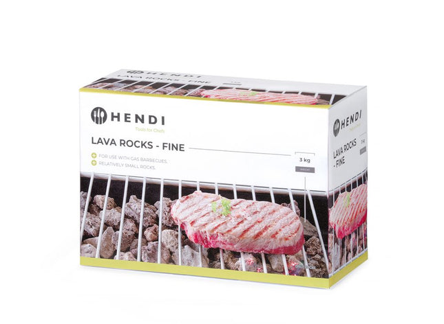 Lavasten - fine, HENDI, kasse, 250x110x(H)170mm