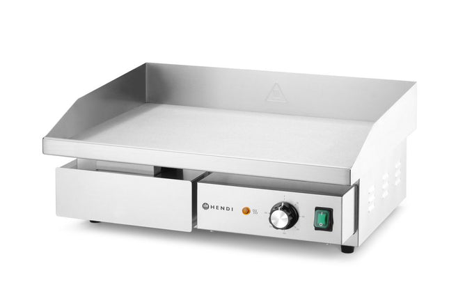 Stegeplade, glat, HENDI, Budget Line, 230V/3000W, 550x430x(H)240mm