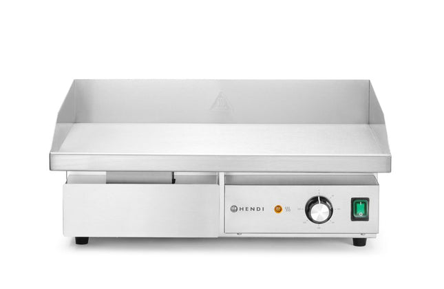Stegeplade, glat, HENDI, Budget Line, 230V/3000W, 550x430x(H)240mm