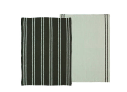 Viskestykke 50x70 Soft Forest green 2 stk. - 6 sæt