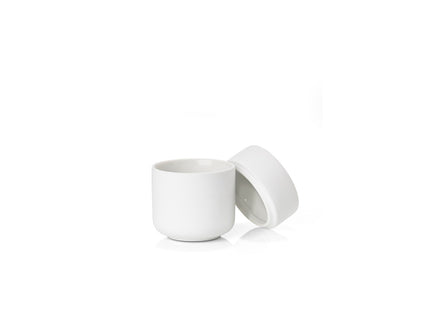 Krukke med låg Ume White - 6 stk