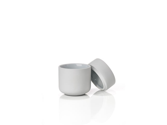 Krukke med låg Ume Soft Grey - 6 stk