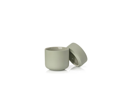 Krukke med låg Ume Eucalyptus Green